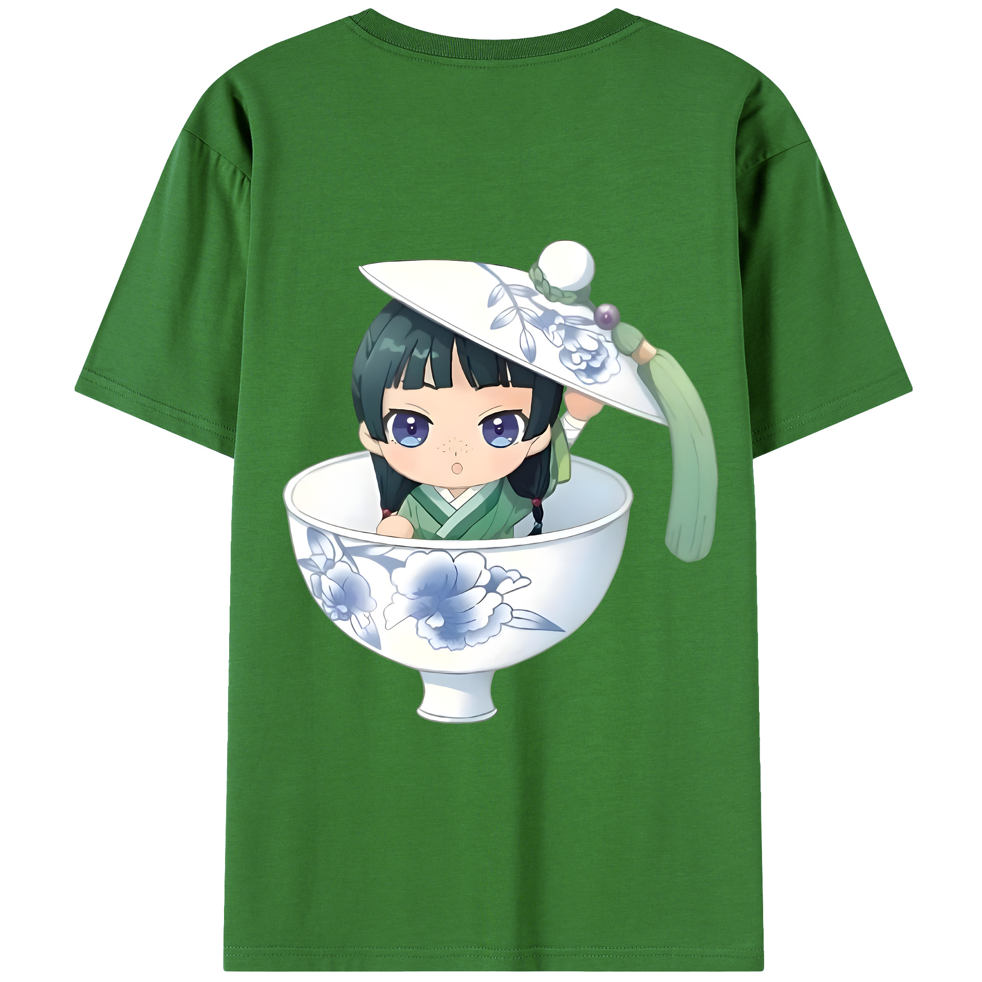 （画像用） 薬屋のひとりごと The Apothecary Diaries レディース半袖Tシャツ(バックプリント)